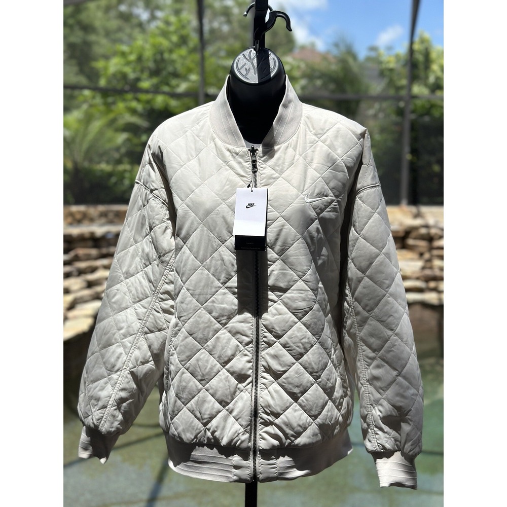 Nike Sportswear Reversible Varsity Bomber Jacket L DV7876‑104 NWT